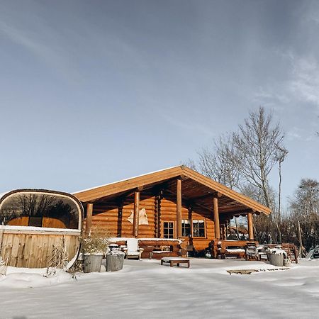 Fjordhygge - Authentic Wood Log Cabin Summerhouse Near Water, Fjord And Forest Jægerspris المظهر الخارجي الصورة