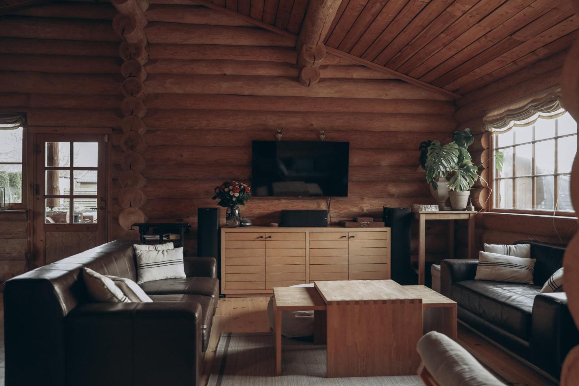 Fjordhygge - Authentic Wood Log Cabin Summerhouse Near Water, Fjord And Forest Jægerspris المظهر الخارجي الصورة