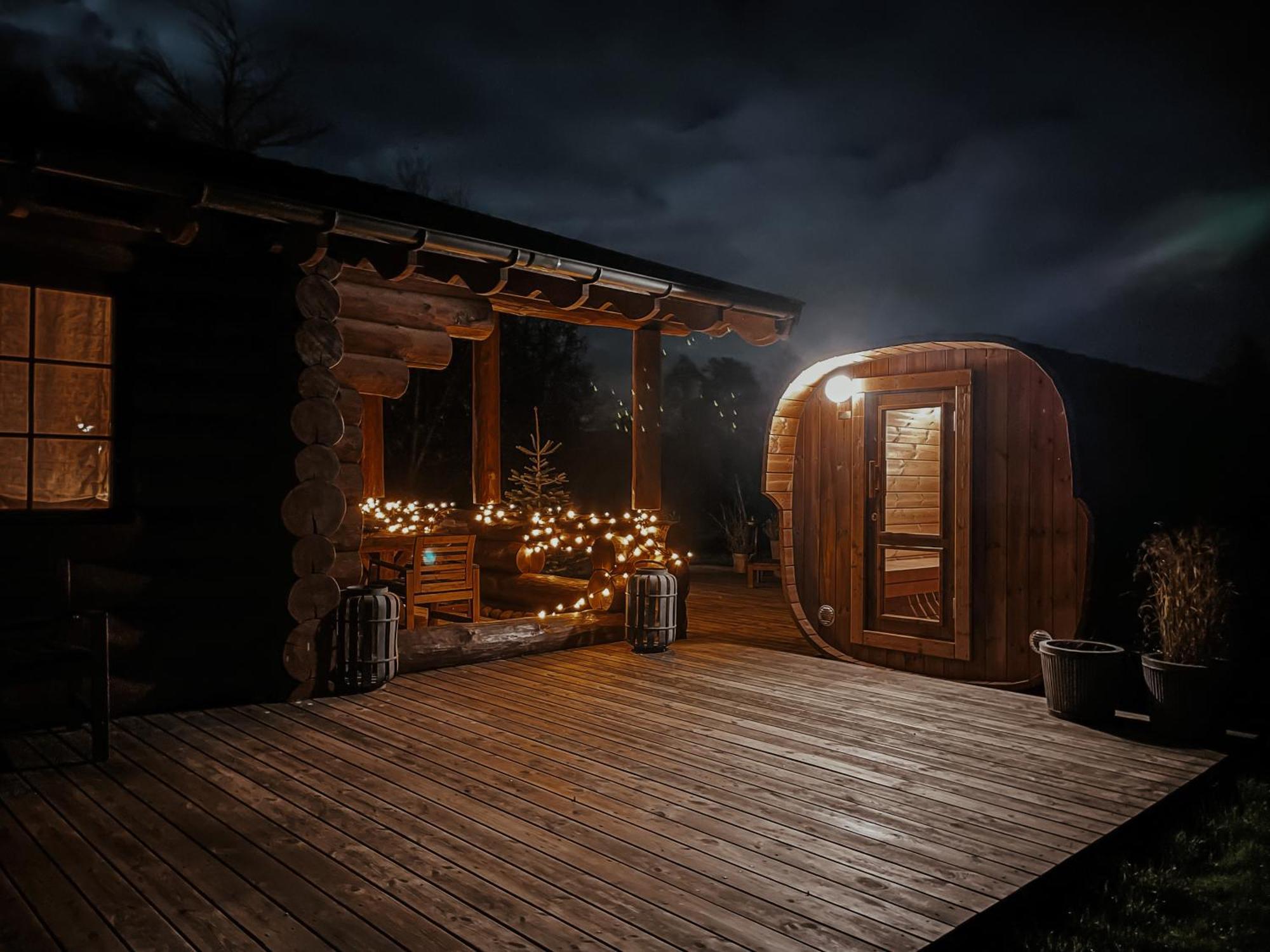 Fjordhygge - Authentic Wood Log Cabin Summerhouse Near Water, Fjord And Forest Jægerspris المظهر الخارجي الصورة