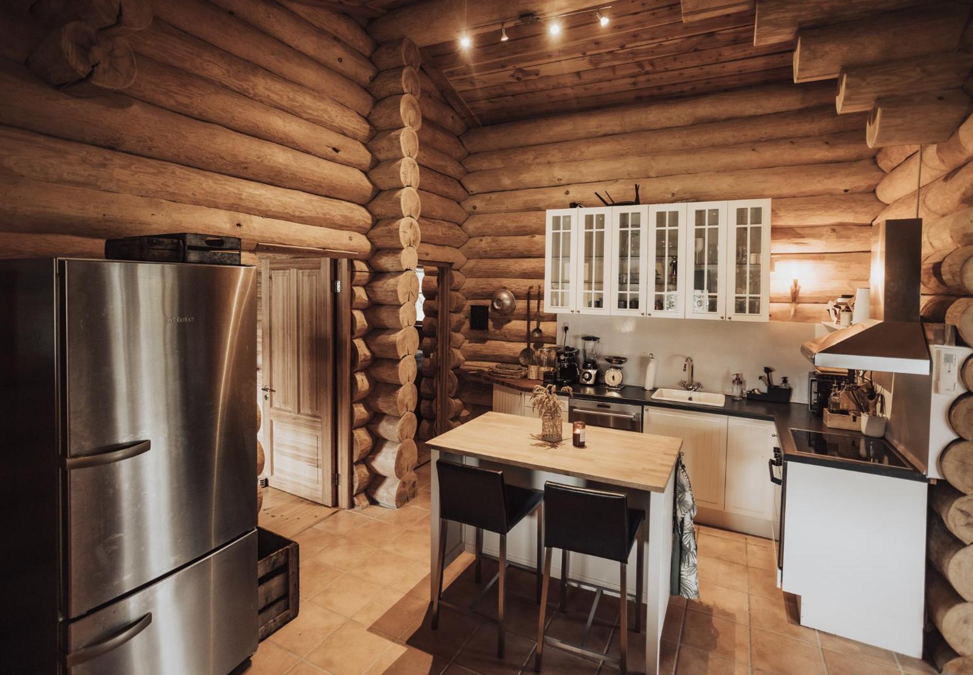 Fjordhygge - Authentic Wood Log Cabin Summerhouse Near Water, Fjord And Forest Jægerspris المظهر الخارجي الصورة